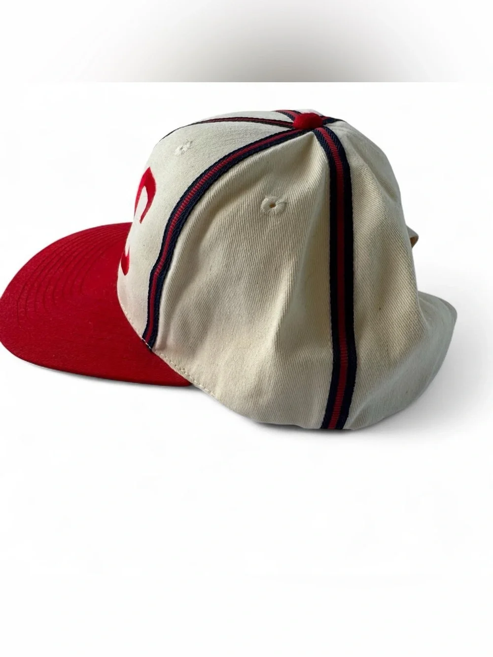 Vintage 90s Kansas City Monarchs First Union Snapback Baseball Hat Negro Leagues